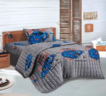 مفرش شتوي أطفال مضغوط مخمل 3 قطع