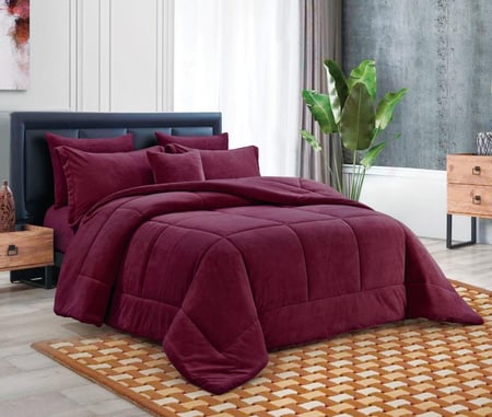 مفرش رونق مخمل – مزدوج(7 قطع)