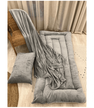 بكج الضيوف الشتوي لون رمادي