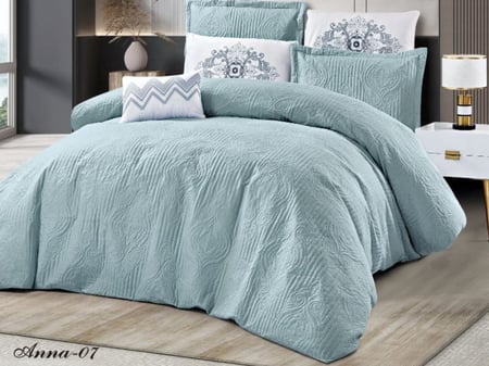 مفرش صيفي فاخر مزدوج 7 قطع