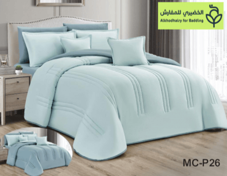 مفرش صيفي مزدوج-8قطع