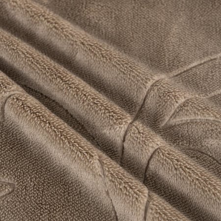 مفرش شتوي مزدوج مخمل 6 قطع - سوفت- بني