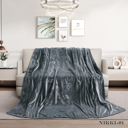 بطانية وشاح – نفرين | مخمل فاخر