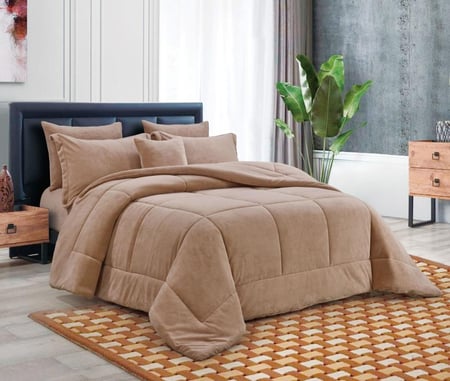 مفرش رونق مخمل – نفرين (7 قطع)