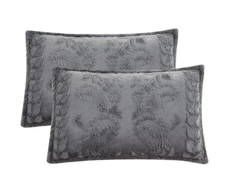 مفرش ديار مخمل فرو مزدوج-8قطع