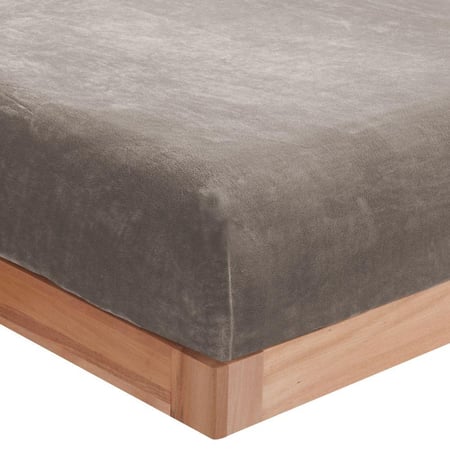 مفرش أصايل  شتوي مخمل فرو مفرد ونص-4قطع