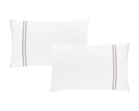 مفرش عنود مفرد ونص مطرز— فاخر (5 قطع