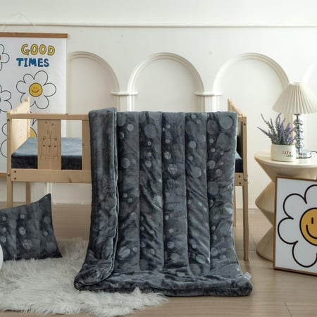 مفرش مارشميلو  أطفال شتوي - 3 قطع