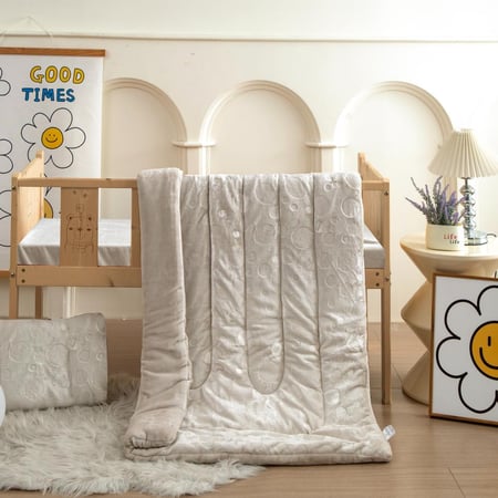 مفرش مارشميلو  أطفال شتوي - 3 قطع