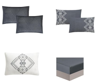 مفرش شتوي مزدوج مخمل7 قطع - كيان