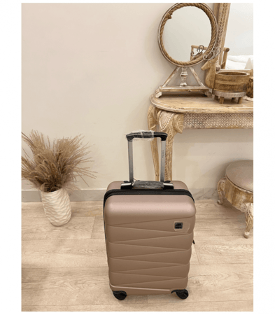 حقيبة سفر  صغير لون  وردي