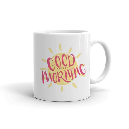 كوب بطبعة مختلفه من الجهتين | صباح الخير