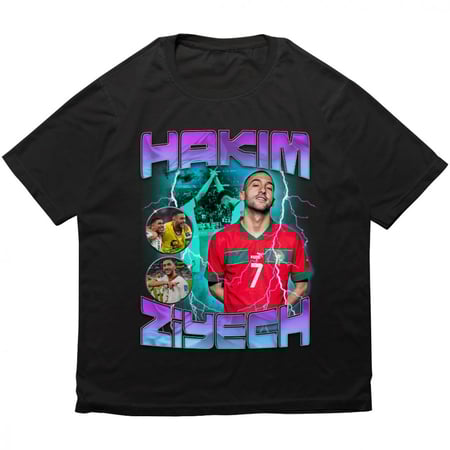 تيشيرت اوفر سايز | اللاعب حكيمي