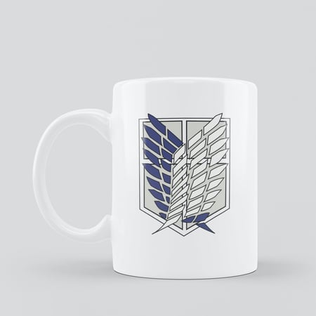 كوب سيراميك | مقاس 11 اونصه | هجوم العمالقة