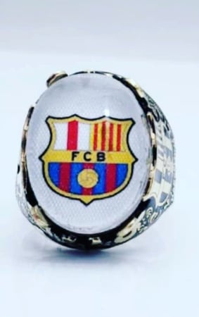 خاتم فضه تفصيل نادي برشلونة