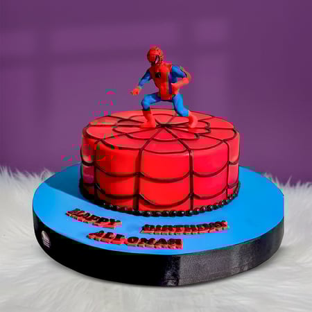 كيكة عيد ميلاد سبايدر مان