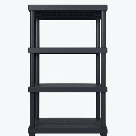 وحدة رفوف بلاستيك مقوئ 40×90×184