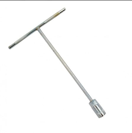 مفتاح صواميل على شكل T