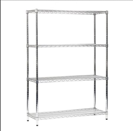 ارفف كروم مسطحة 200x45x120 سم