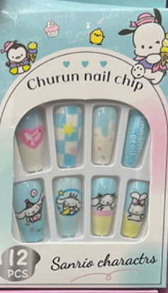 اظافر سانريو - Sanrio Fake Nails