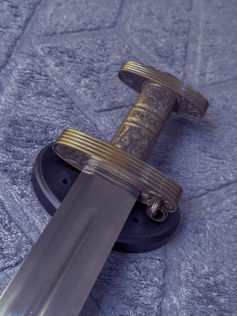 Viking Vendel Ring Sword
