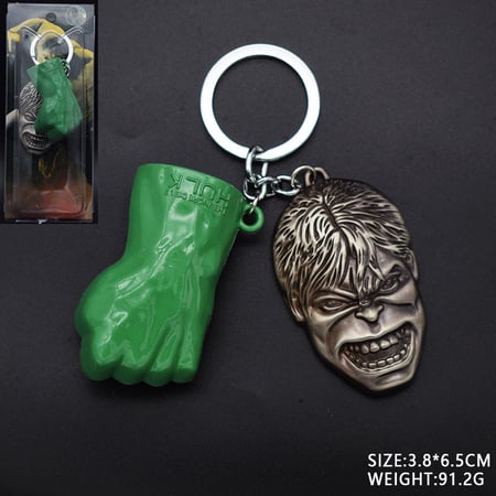 ميدالية هالك -hulk keychain