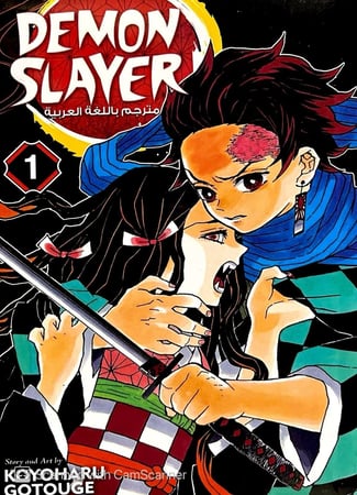 مانجا ديمون سلاير - Demon Slayer Manga