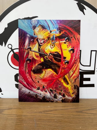 بوستر ثلاثي الابعاد ناروتو -Naruto 3D Poster
