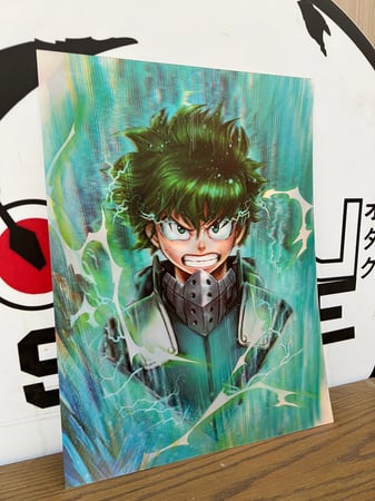 بوستر بوكو نو هيرو ثلاثي الابعاد - Boku no Hero 3D Poster