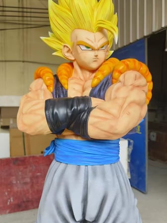 ‏Life sized Gogeta - comic Edition