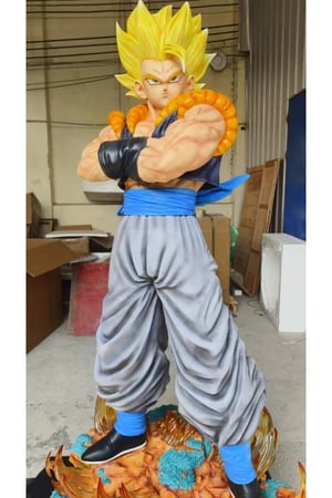 ‏Life sized Gogeta - comic Edition