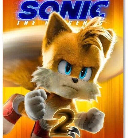 بوستر سونيك ثلاثي الابعاد - Sonic 3D Poster