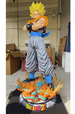 ‏Life sized Gogeta - comic Edition