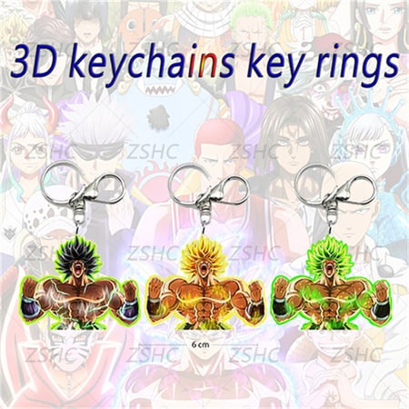 ميدالية برولي ثلاثية الابعاد - Broly 3D Keychain