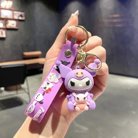 ميدالية كورومي - Kuromi Keychain