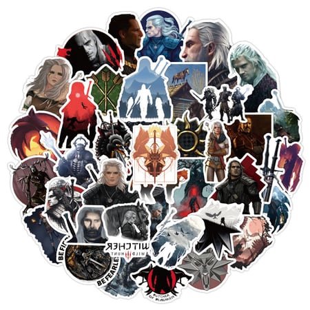 ستيكرات ذا ويتشر - The Witcher stickers