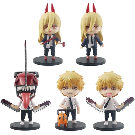 ميدالية تشيبي رجل المنشار - Chainsaw Man Chibi Keychain