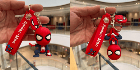 ميدالية سبايدر مان - Spider-Man‎ Keychain