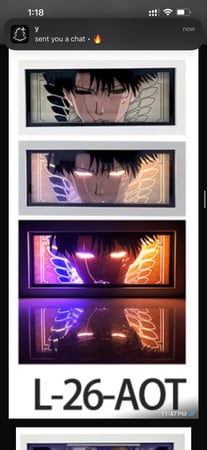 بوكس اضاءة ليفاي - Light Box levi