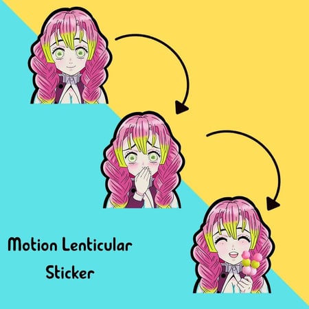 ستيكر ميتسوري ثلاثي الابعاد - Mitsuri 3D Sticker