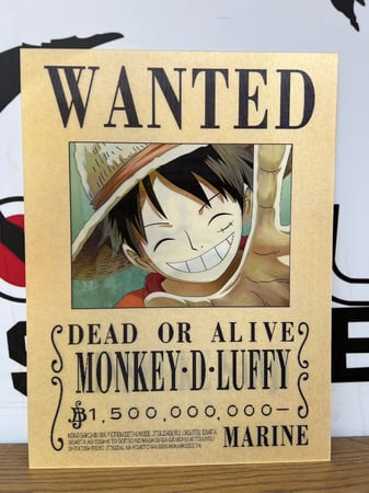 بوستر ثلاثي الابعاد ون بيس - One Piece 3D Poster