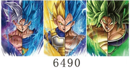 بوستر ثلاثي الابعاد دراغون بول- DRAGON BALL 3D Poster