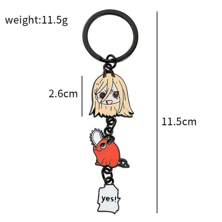 ميدالية رجل المنشار - Chainsaw man Keychain
