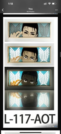 بوكس اضاءة ايرين - Light Box eren