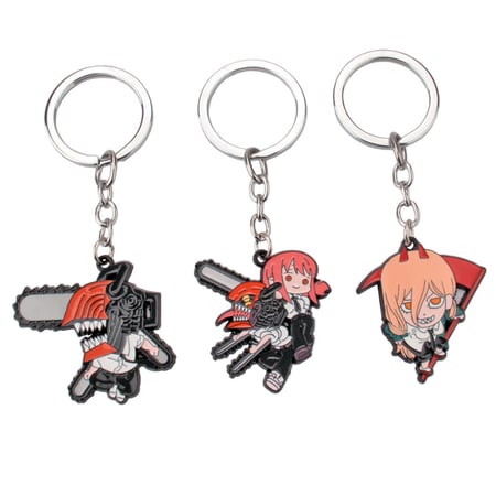 ميدالية رجل المنشار - Chainsaw Man Keychain