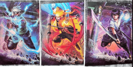بوستر ثلاثي الابعاد ناروتو -Naruto 3D Poster