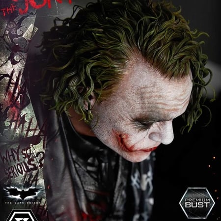 (Premium Bust The Dark Knight (Film) The Joker (Licensed