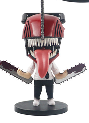 ميدالية تشيبي رجل المنشار - Chainsaw Man Chibi Keychain