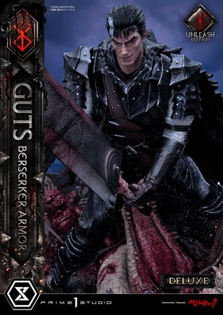 PRIME 1 STATUE Guts, Berserker Armor favorite Unleash Edition Deluxe Version