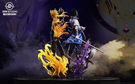 Uzumaki Naruto & Uchiha Sasuke (QueYang Studio)